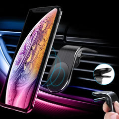 Magnetic Car Phone Holder — 360° Vent Mount