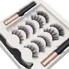 Magnetic Lash Kit — 5 Pairs, Magnetic Liner & Applicator