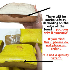 Toast Bread Squishy — Slow-Rising Squeeze Toy