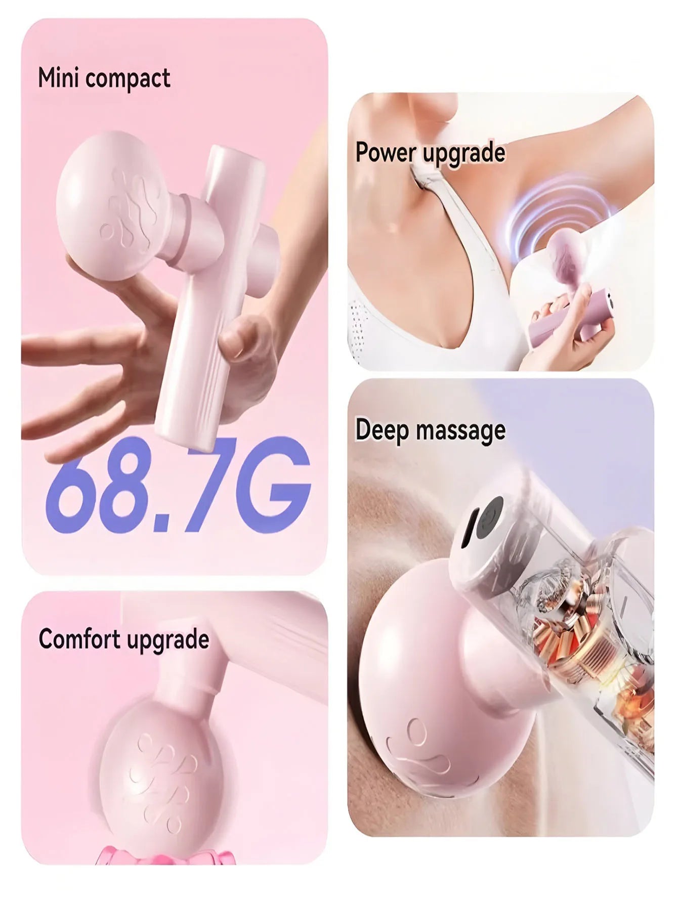 Mini Massage Gun — Deep Tissue Fascia Recovery