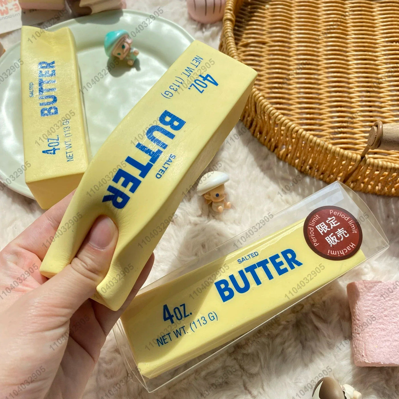 Butter Stick Squishy — Slow-Rising Fidget Toy
