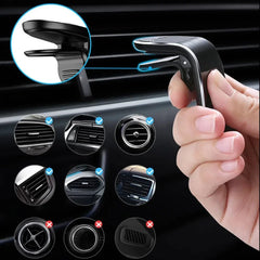 Magnetic Car Phone Holder — 360° Vent Mount