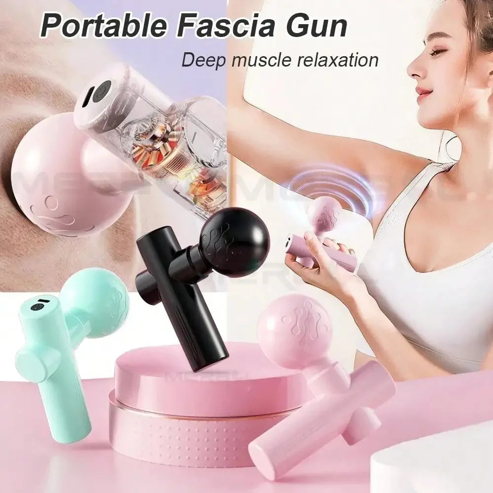 Mini Massage Gun — Deep Tissue Fascia Recovery