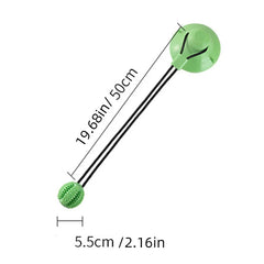 Interactive Dog Treat Toy — Suction Cup & Squeaker