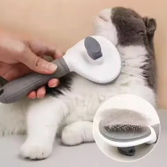 Self-Cleaning Pet Slicker Brush