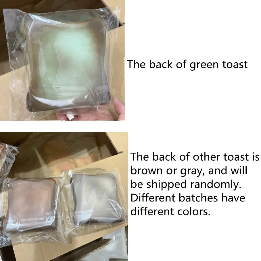 Toast Bread Squishy — Slow-Rising Squeeze Toy