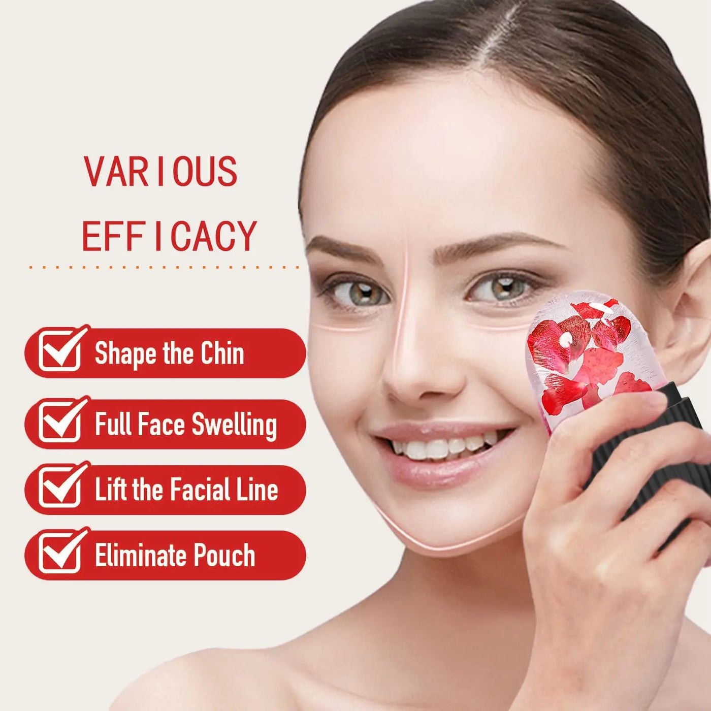 Ice Face Roller & Gua Sha Set