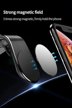 Magnetic Car Phone Holder — 360° Vent Mount