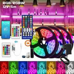 Smart LED Colour Strip Lights — App & Music Sync