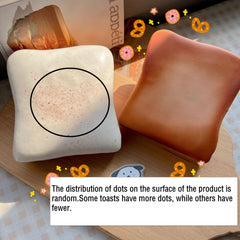 Toast Bread Squishy — Slow-Rising Squeeze Toy